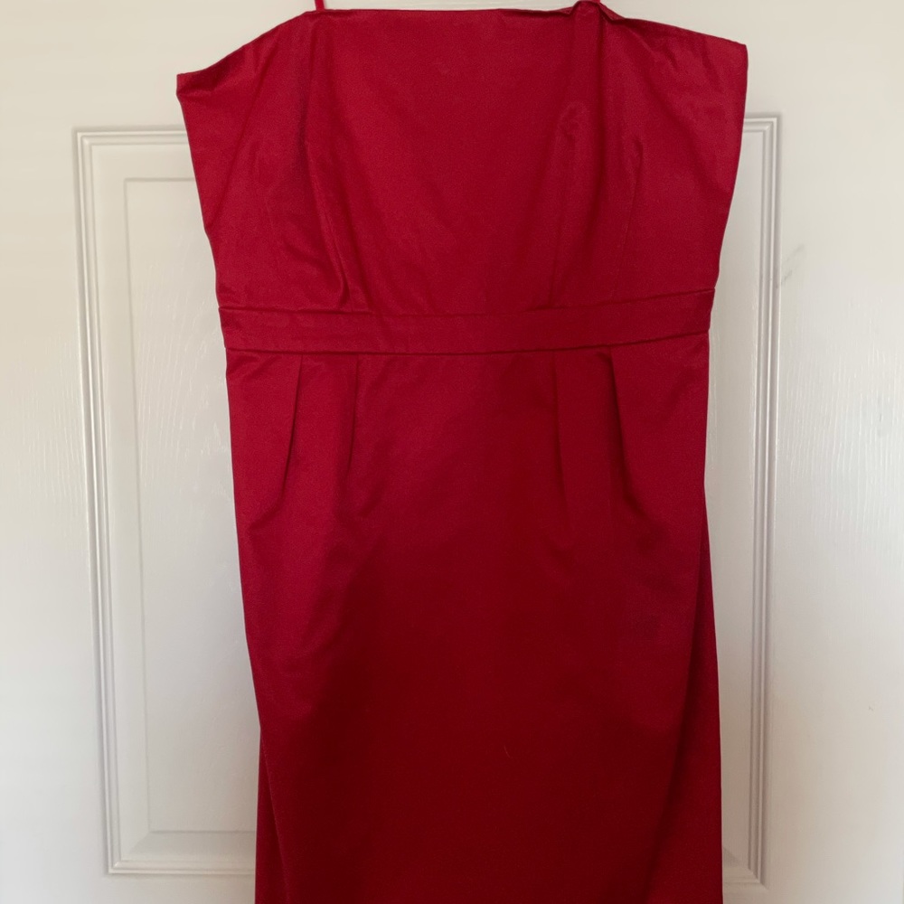 Red dress